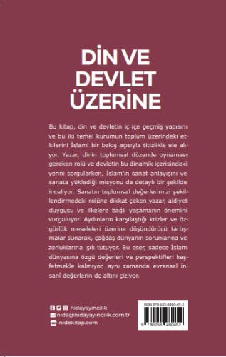 Din ve Devlet Üzerine