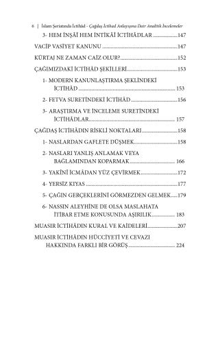 İslam Şeriatı’nda İctihâd Ve Çağdaş İctihâd Anlayışına Dair A