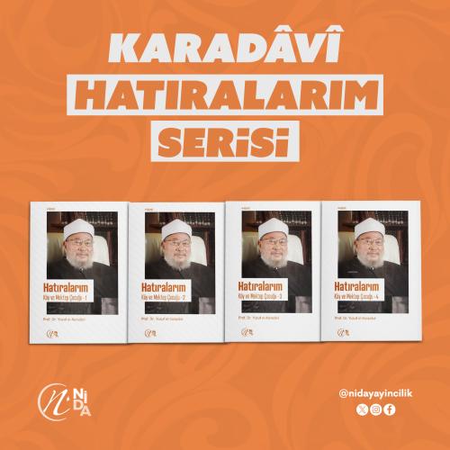 Yusuf el-Karadâvî Hatıralarım Seti - 4 Kitap